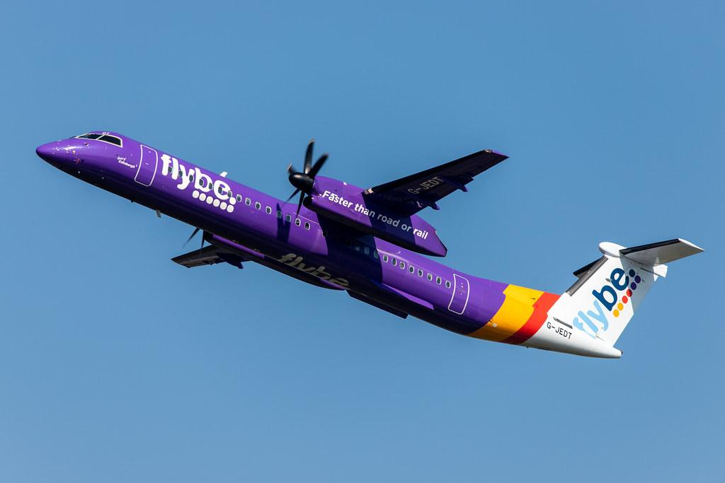 Düsseldorf Airport: Flybe (BE / BEE) |  De Havilland Canada Dash 8-400 DH8D | G-JEDT | MSN 4088