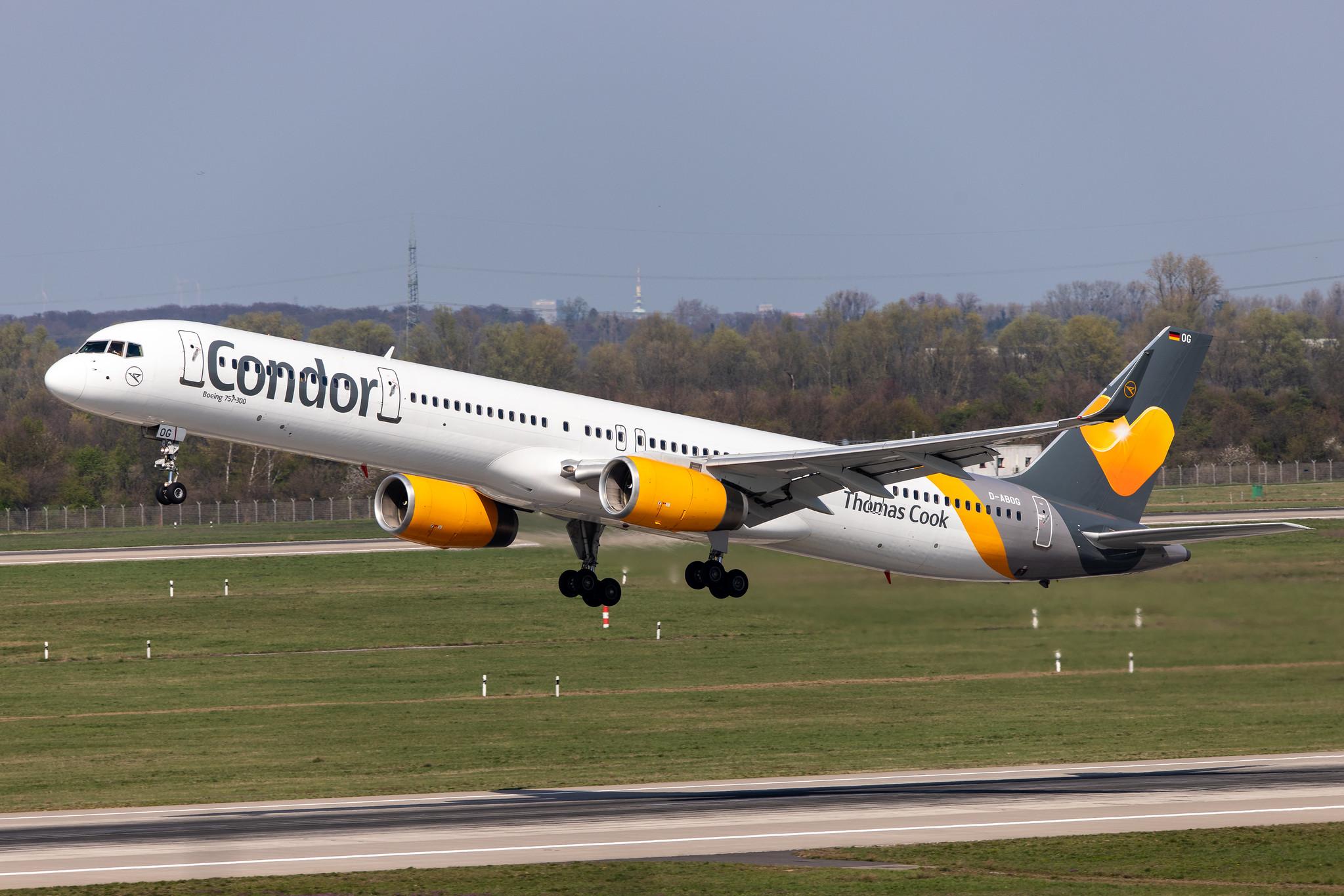 Düsseldorf Airport: Condor (DE / CFG) |  Boeing 757-330 B753 | D-ABOG | MSN 29014
