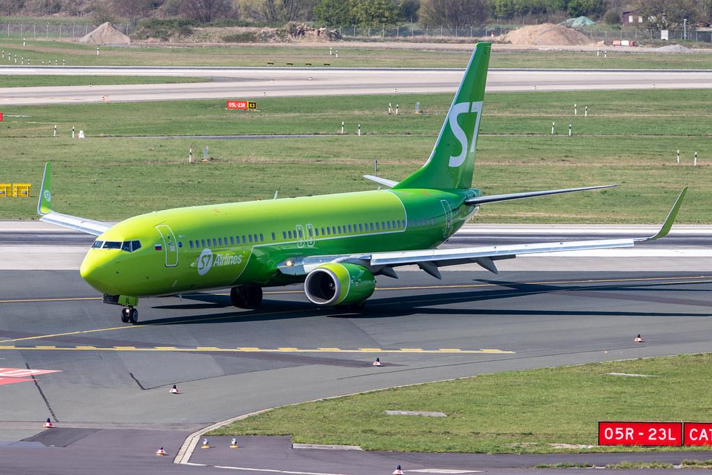 Düsseldorf Airport: S7 Airlines (S7 / SBI) | Operator: Globus |  Boeing 737-8GJ B738 | VQ-BVL | MSN 41399