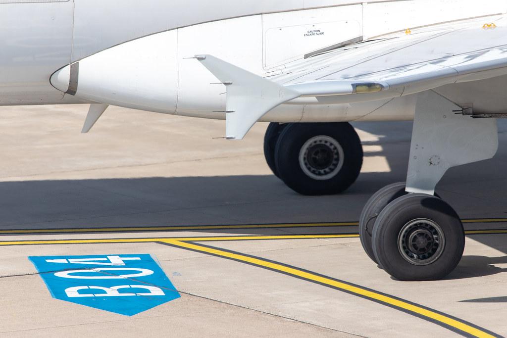 Düsseldorf Airport: Flügelspitze |