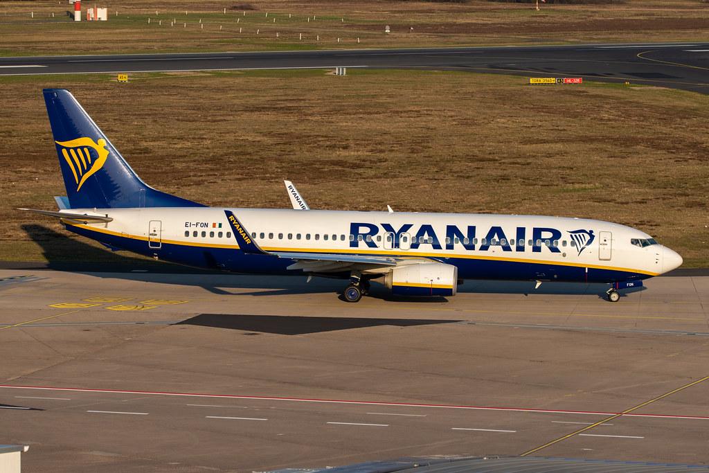 Köln Bonn Airport: Ryanair (FR / RYR) |  Boeing 737-8AS B738 | EI-FON | MSN 44721