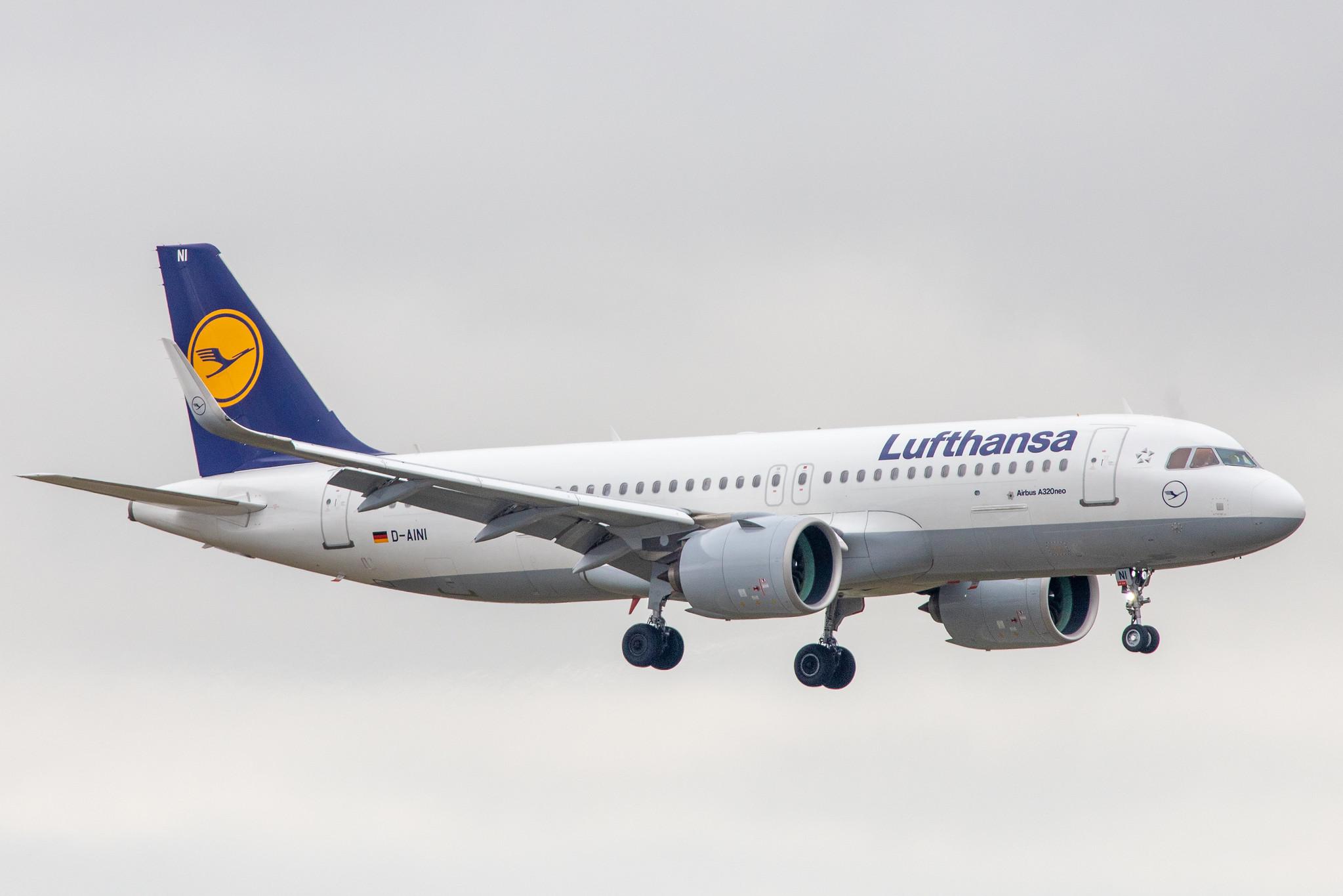 Frankfurt Airport: Lufthansa (LH / DLH) |  Airbus A320-271N A20N | D-AINI | MSN 7710