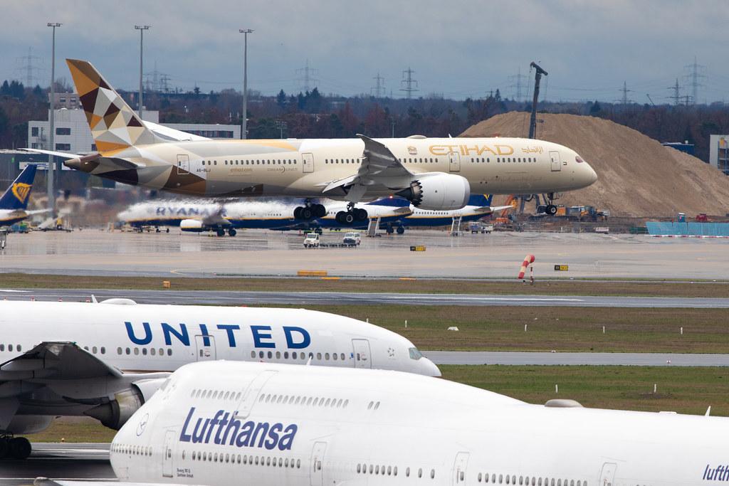 Frankfurt Airport: Etihad (EY / ETD) |  Operator: Etihad Airways |  Boeing 787-9 Dreamliner B789 | A6-BLJ | MSN 39657