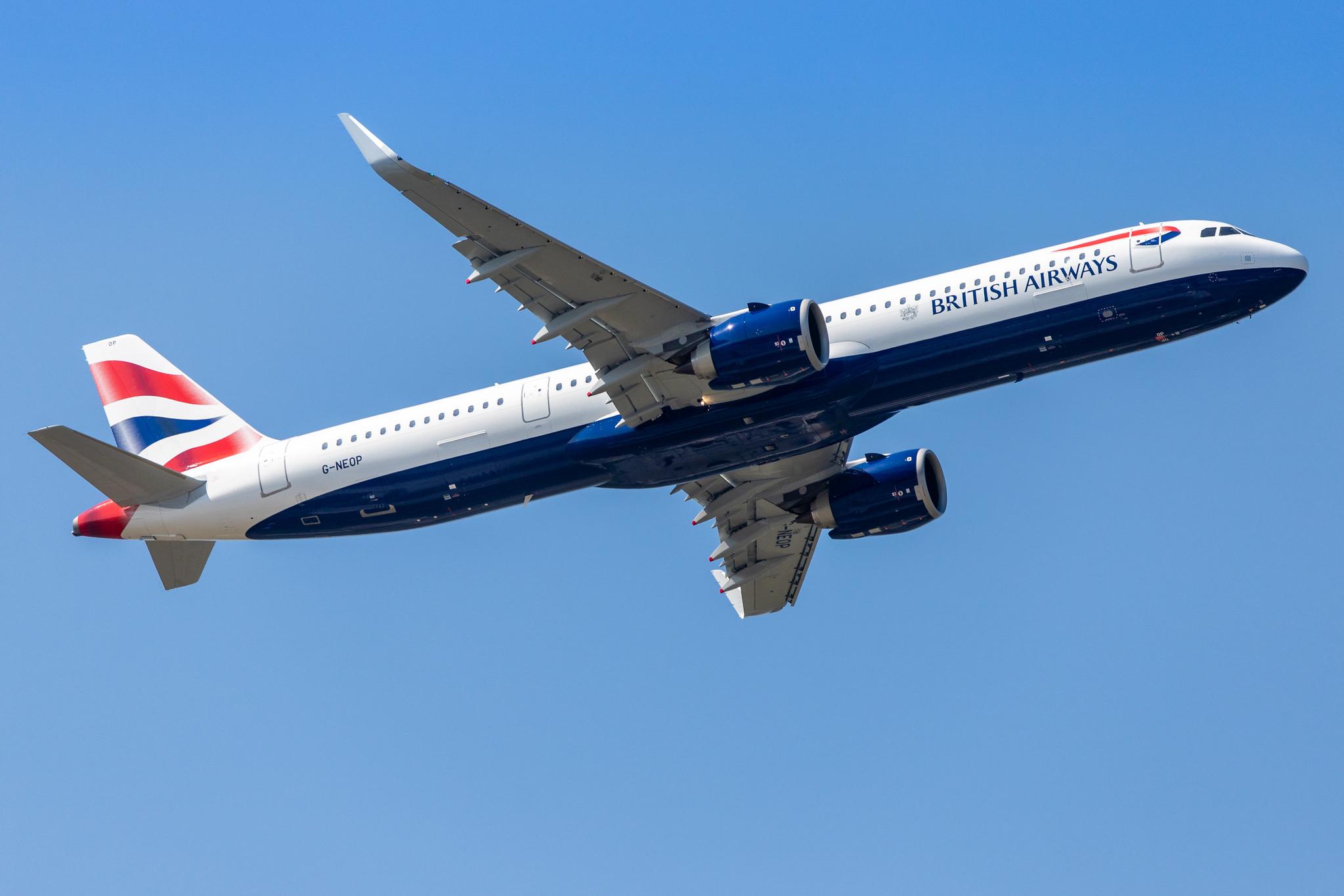Hamburg Airport: British Airways (BA / BAW) |  Airbus A321-251NX A21N | G-NEOP | MSN 8469