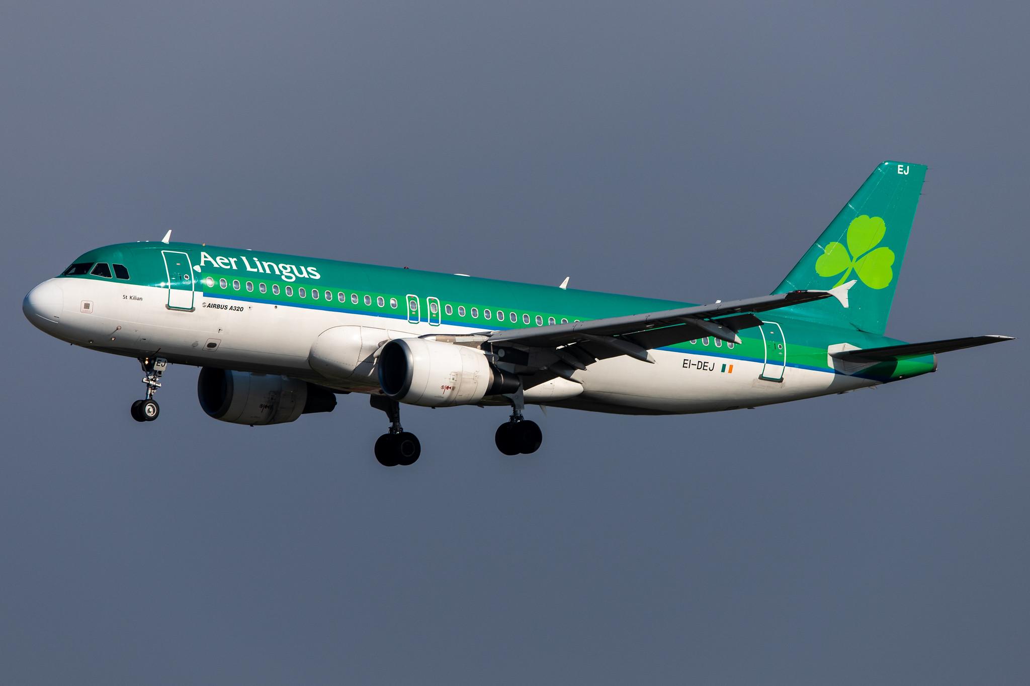 Hamburg Airport: Aer Lingus (EI / EIN) |  Airbus A320-214 A320 | EI-DEJ | MSN 2364