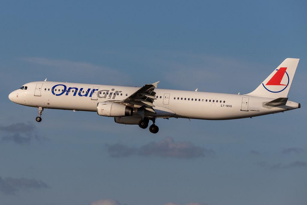 Hamburg Airport: Onur Air (8Q / OHY) | Operator: Avion Express |  Airbus A321-231 A321 | LY-NVQ | MSN 1947