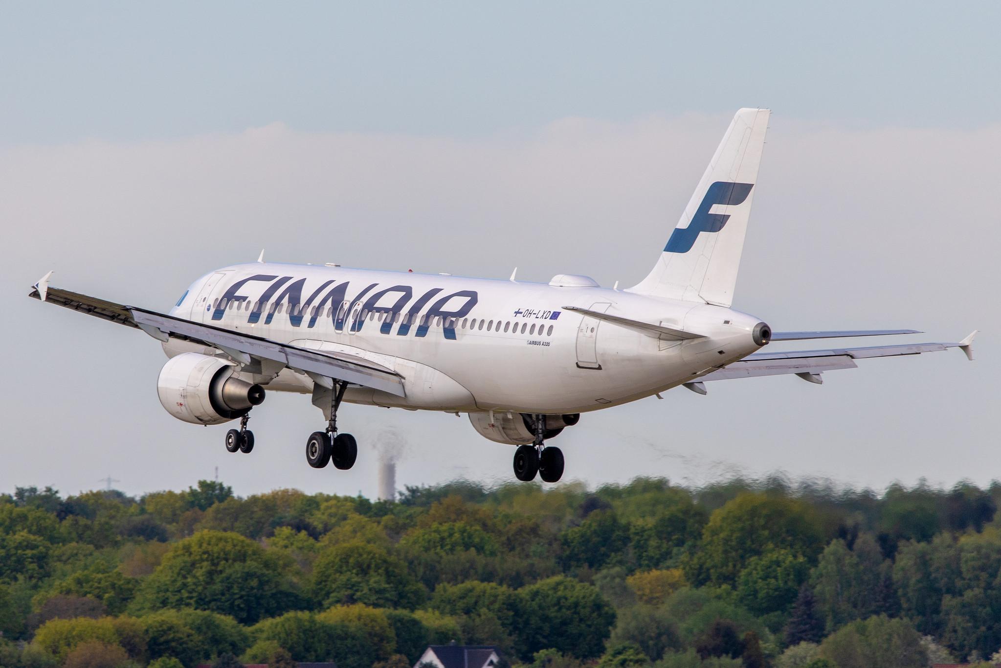 Hamburg Airport: Finnair (AY / FIN) |  Airbus A320-214 A320 | OH-LXD | MSN 1588