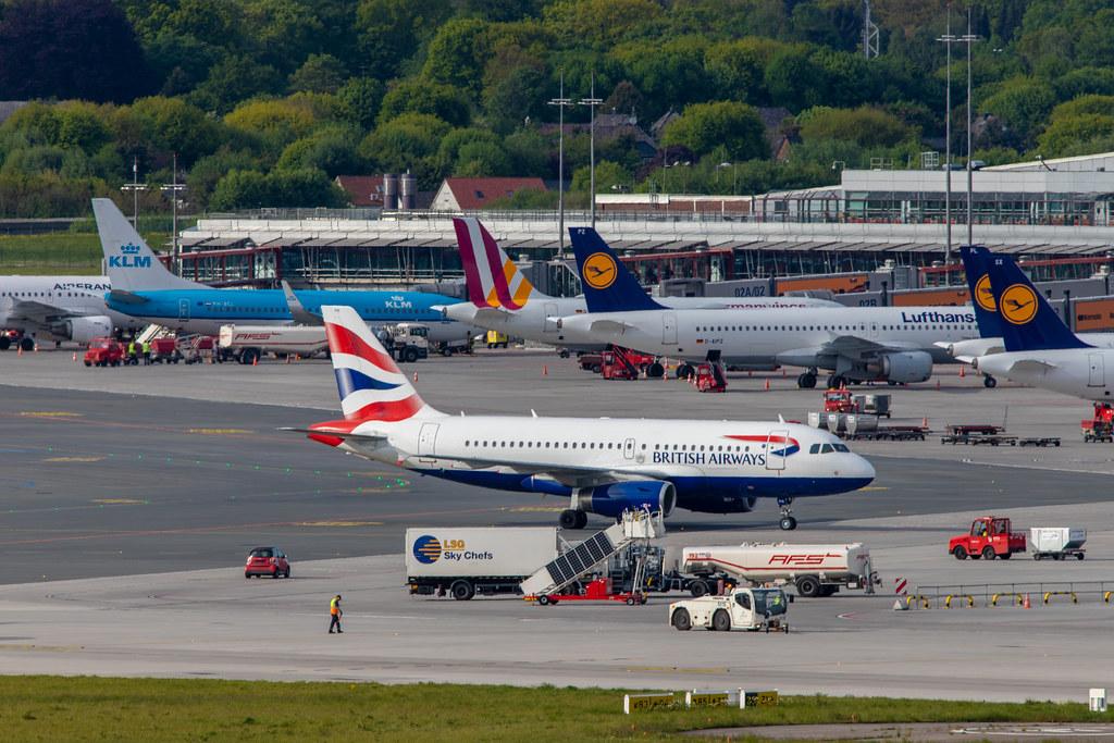 Hamburg Airport: British Airways (BA / BAW) |  Airbus A319-131 A319 | G-EUPH | MSN 1225