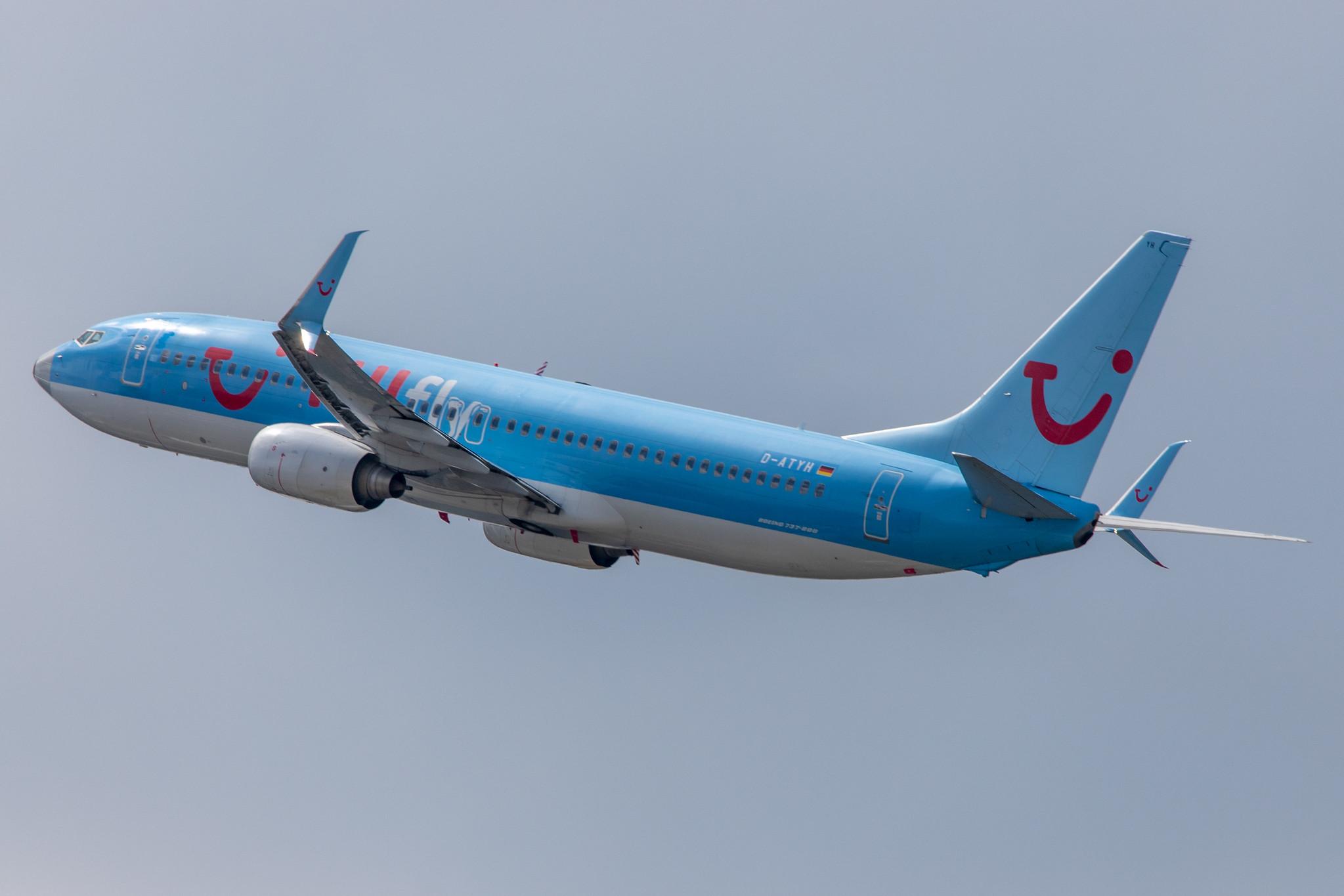 Hamburg Airport: TUI (X3 / TUI) | Operator: TUI fly |  Boeing 737-8K5 B738 | D-ATYH | MSN 38097