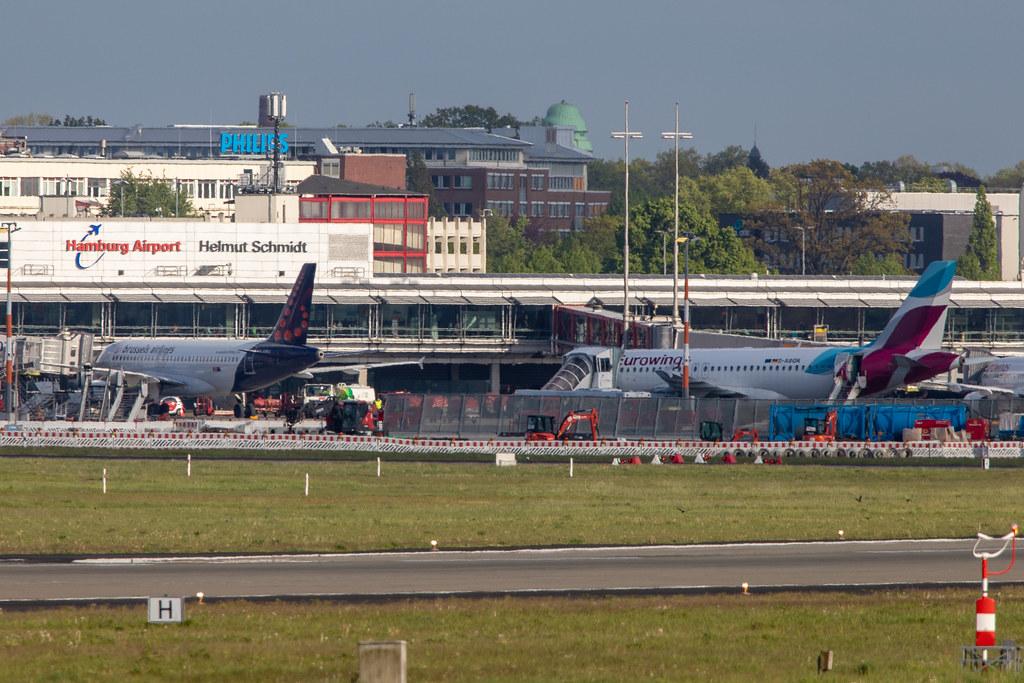 Hamburg Airport: Vorfeld |