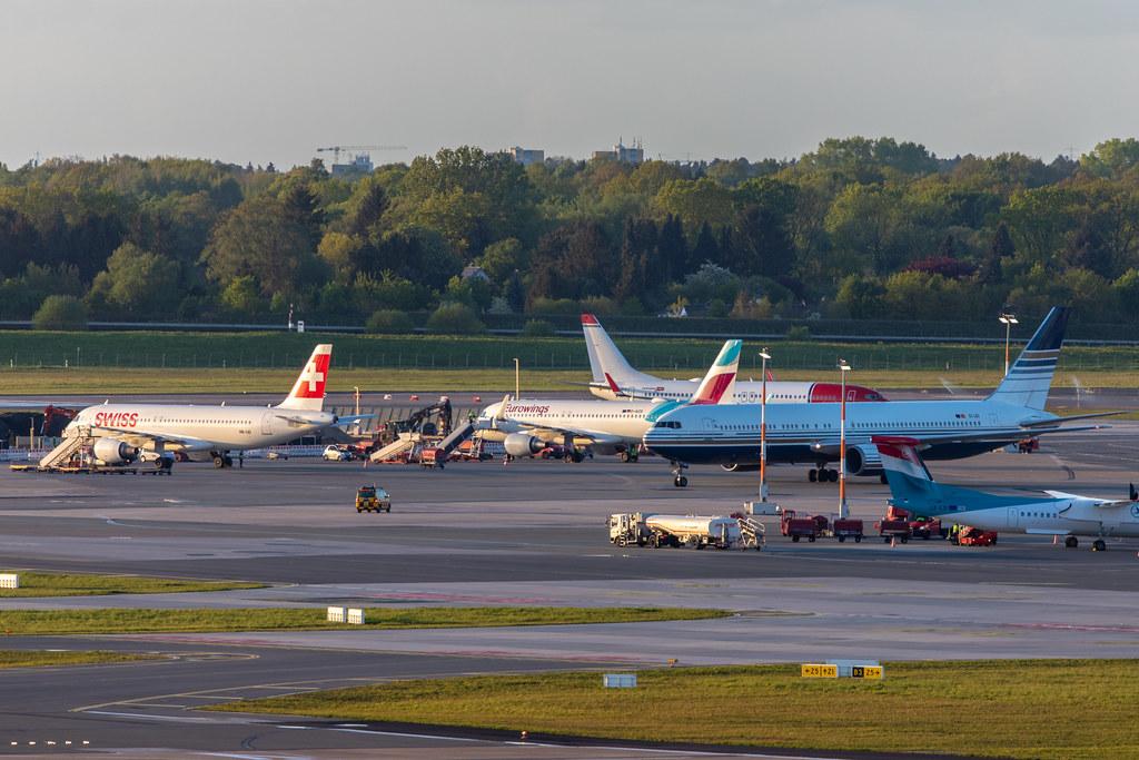 Hamburg Airport: Vorfeld |