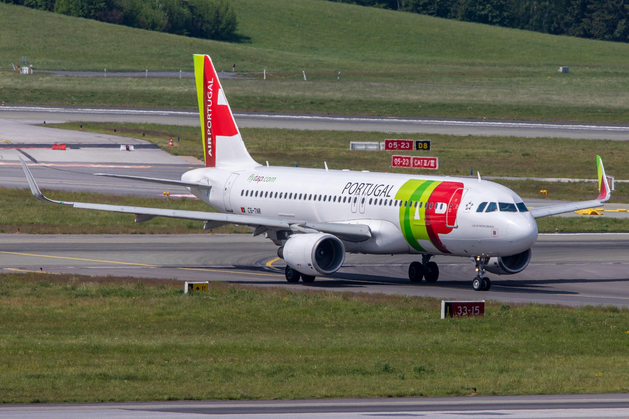 Hamburg Airport: TAP Air Portugal (TP / TAP) |  Airbus A320-214 A320 | CS-TNR | MSN 3883