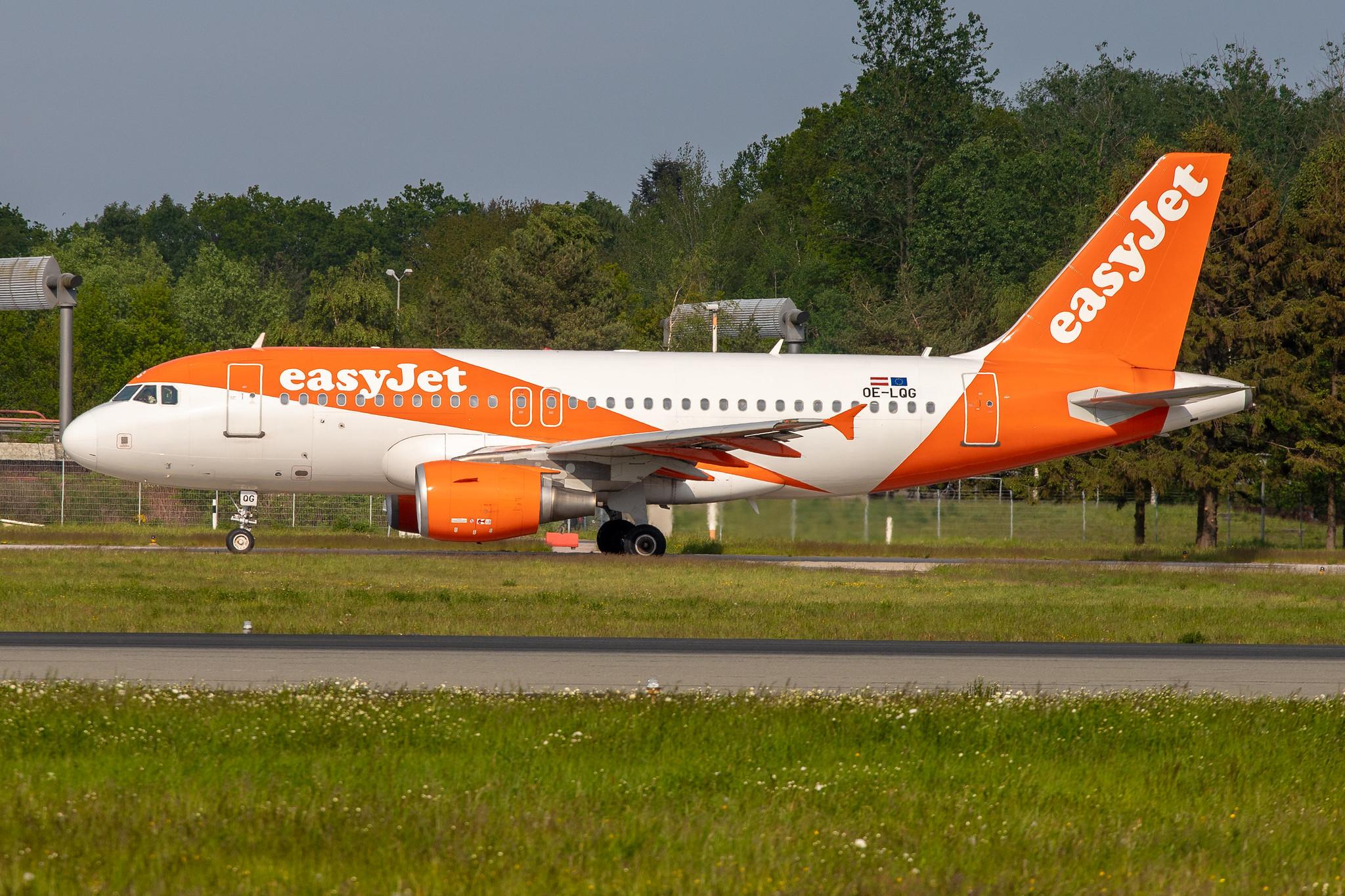 Hamburg Airport: easyJet (U2 / EZY) | Operator: easyJet Europe |  Airbus A319-111 A319 | OE-LQG | MSN 4076