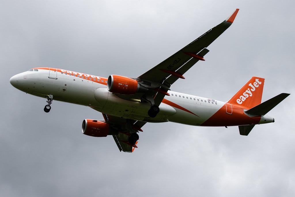 Hamburg Airport: easyJet (U2 / EZY) | Operator: easyJet Europe |  Airbus A320-214 A320 | OE-IZJ | MSN 6902