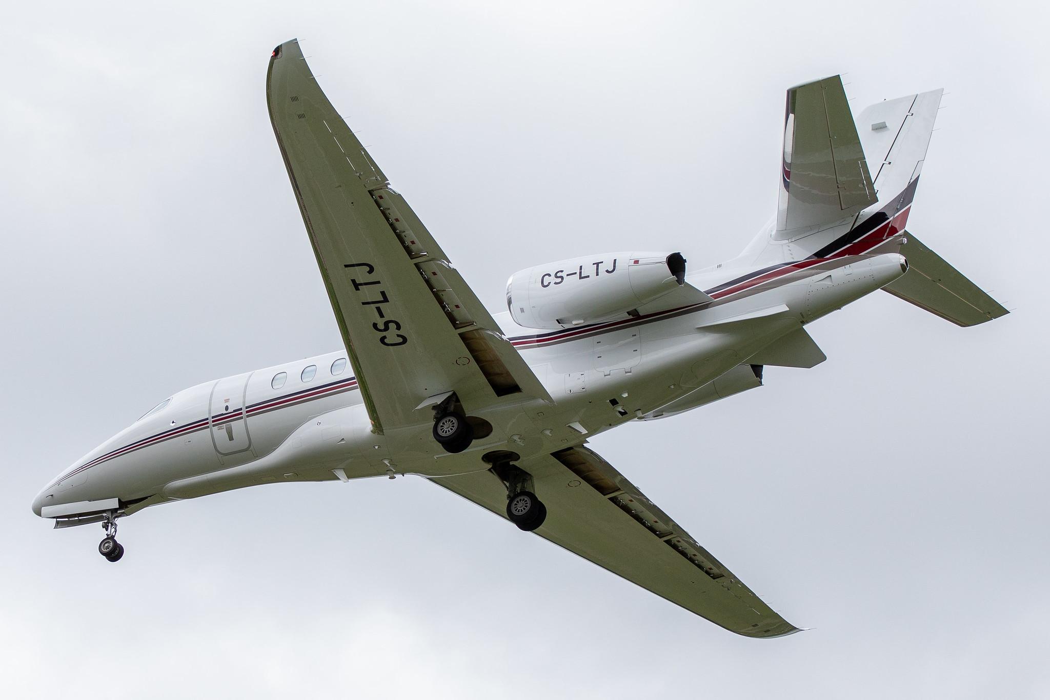 Hamburg Airport: NetJets Europe (/ NJE) | Operator: NetJets |  Cessna 680A Citation Latitude C68A | CS-LTJ | MSN 680A-0165