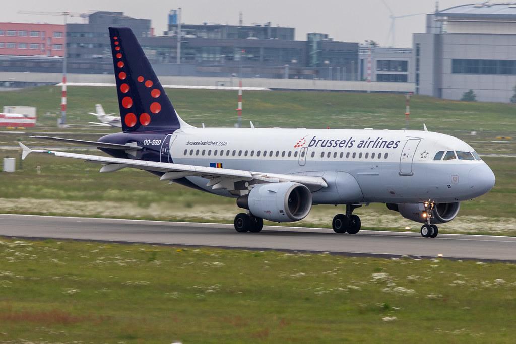 Hamburg Airport: Brussels Airlines (SN / BEL) |  Airbus A319-112 A319 | OO-SSD | MSN 1102