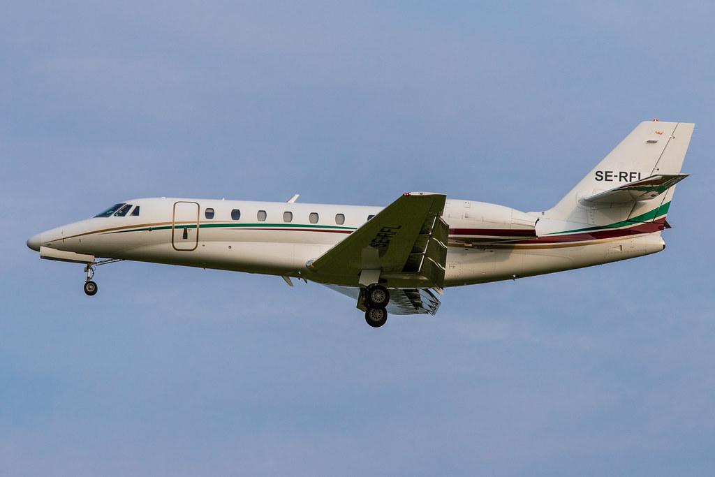 Hamburg Airport: Private Owner Cessna 680 Citation Soverein C680 SE-RFI MSN 680-0114