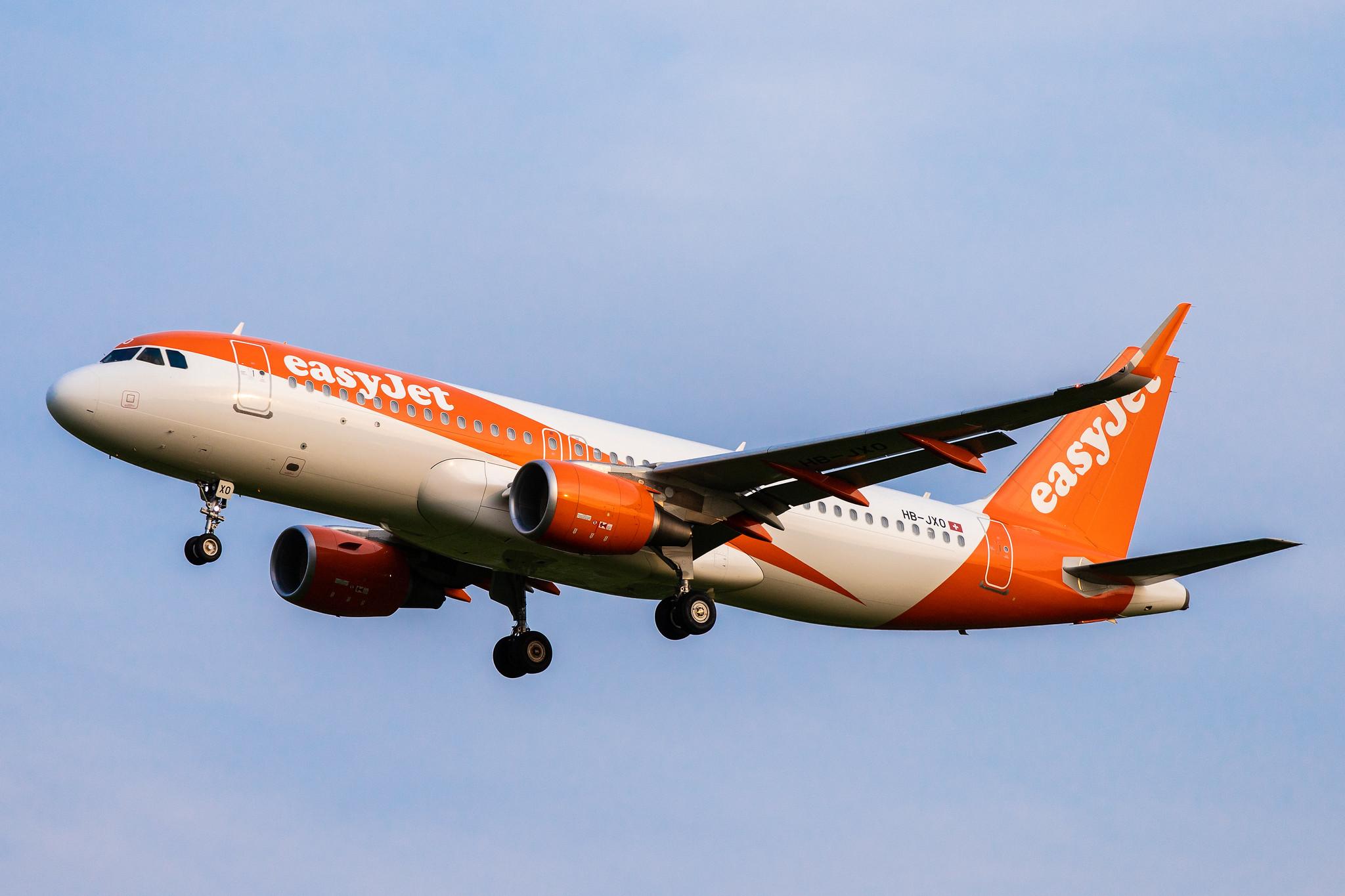 Hamburg Airport: easyJet (U2 / EZY) | Operator: easyJet Switzerland |  Airbus A320-214 A320 | HB-JXO | MSN 8390