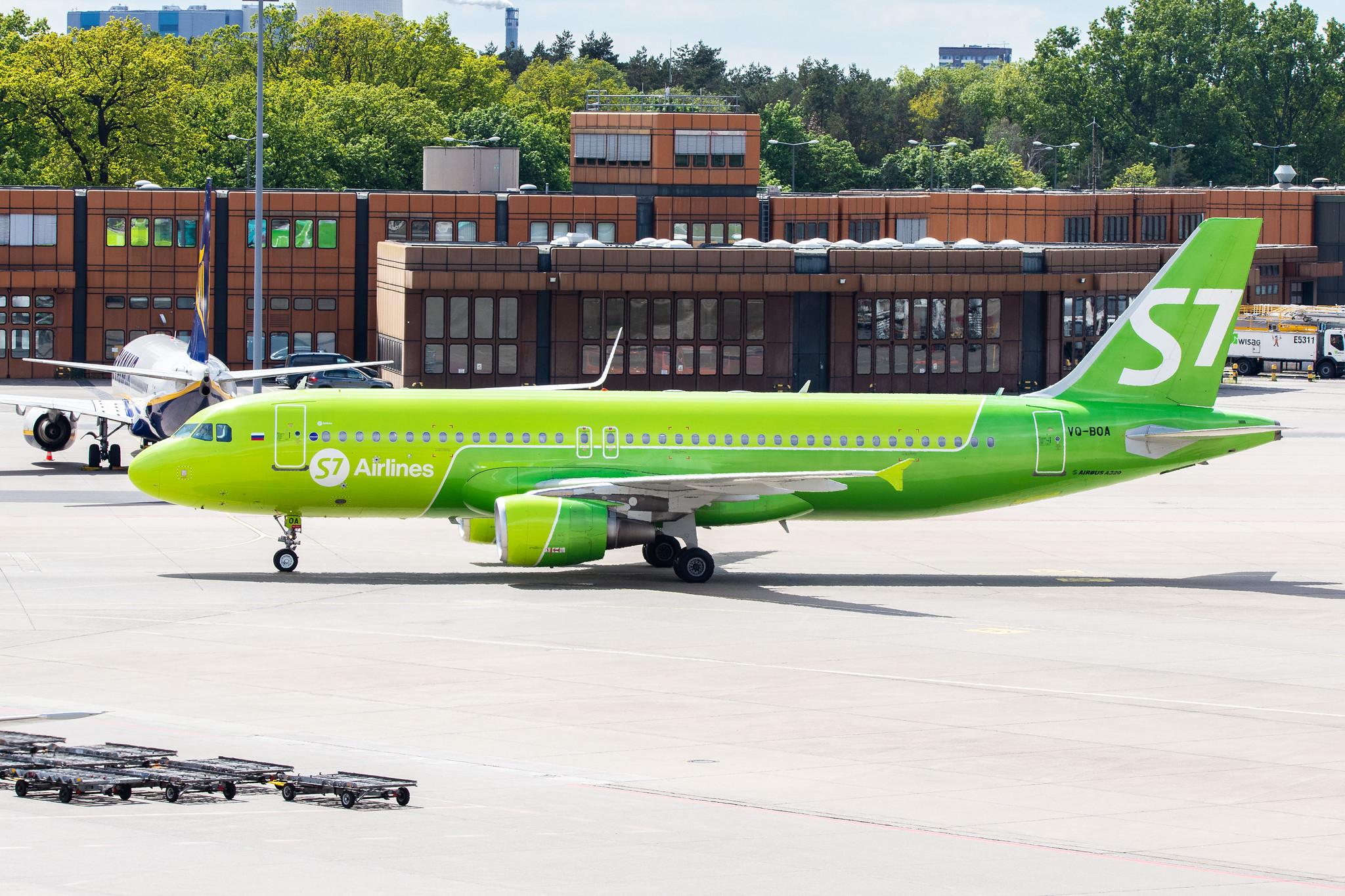 S7 Airlines (S7 / SBI) |  Airbus A320-214 A320 | VQ-BOA | MSN 5001