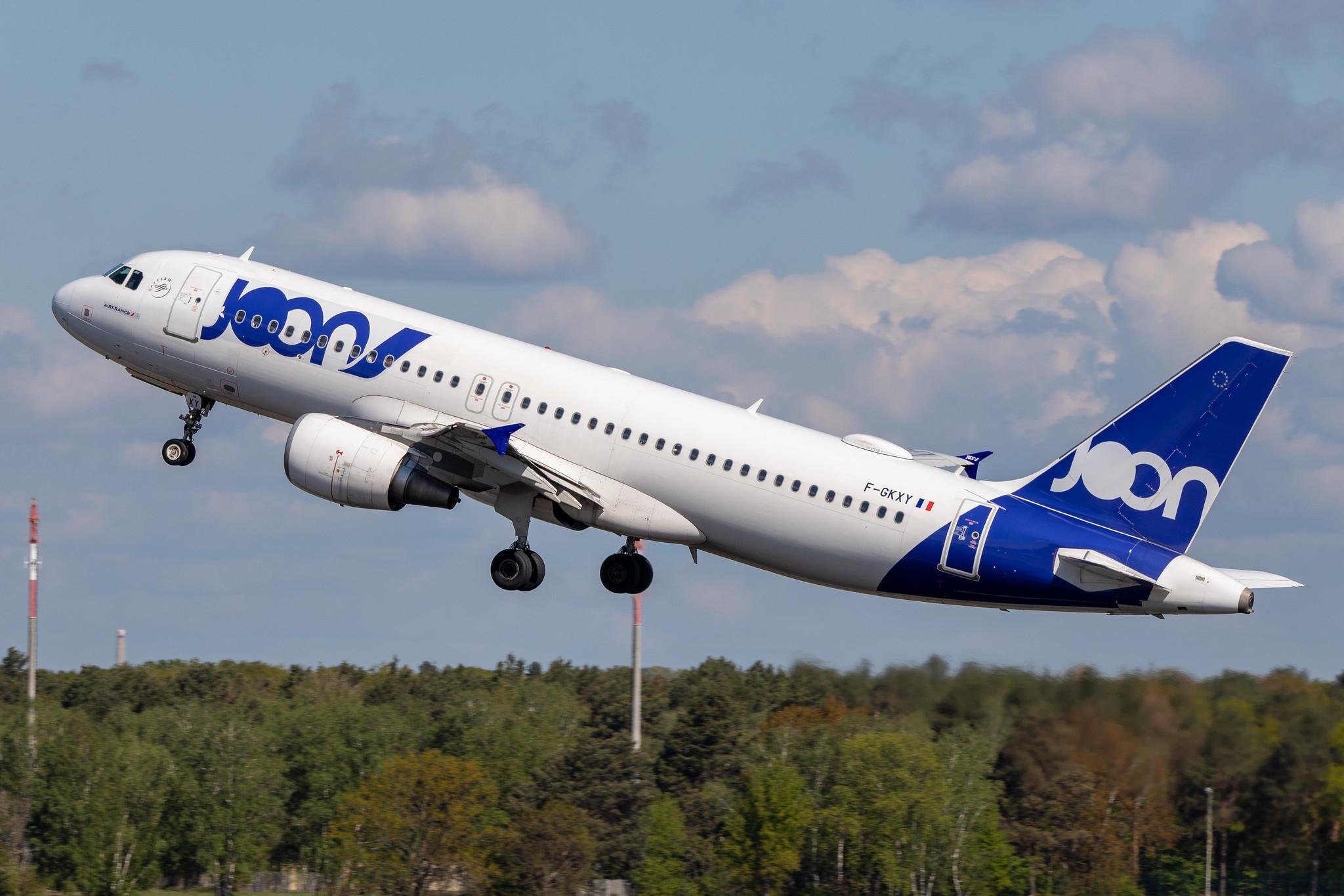 Flughafen Berlin Tegel (TXL): JOON Airbus A320-214 A320 F-GKXY MSN 4105
