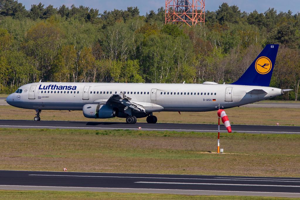 Flughafen Berlin Tegel (TXL): Lufthansa (LH / DLH) |  Airbus A321-231 A321 | D-AISX | MSN 4073