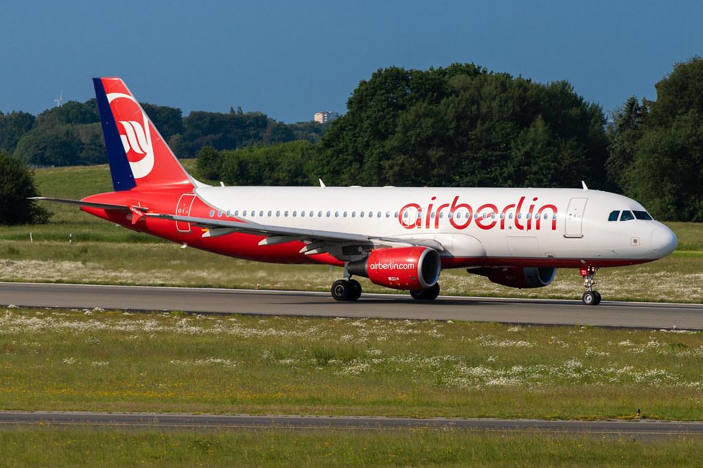 Hamburg Airport: Eurowings (Airberlin Livery) Airbus A320-216 A320 D-ABZI MSN 3328