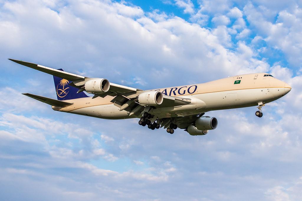 Hamburg Airport: Saudia Cargo (SV / SVA) | Operator: Saudia |  Boeing 747-87U(F) B748 | HZ-AI4 | MSN 37563