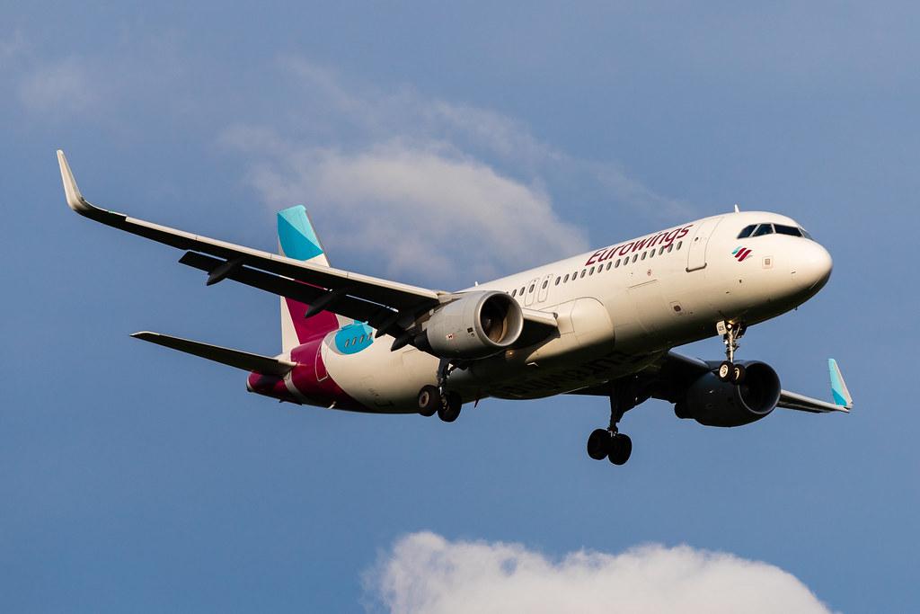 Hamburg Airport: Eurowings (EW / EWG) |  Airbus A320-214 A320 | D-AIZS | MSN 5557