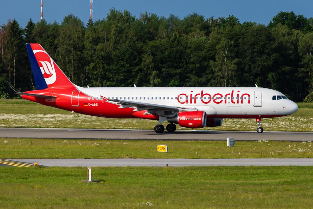 Hamburg Airport: Eurowings (Airberlin Livery) Airbus A320-216 A320 D-ABZI MSN 3328