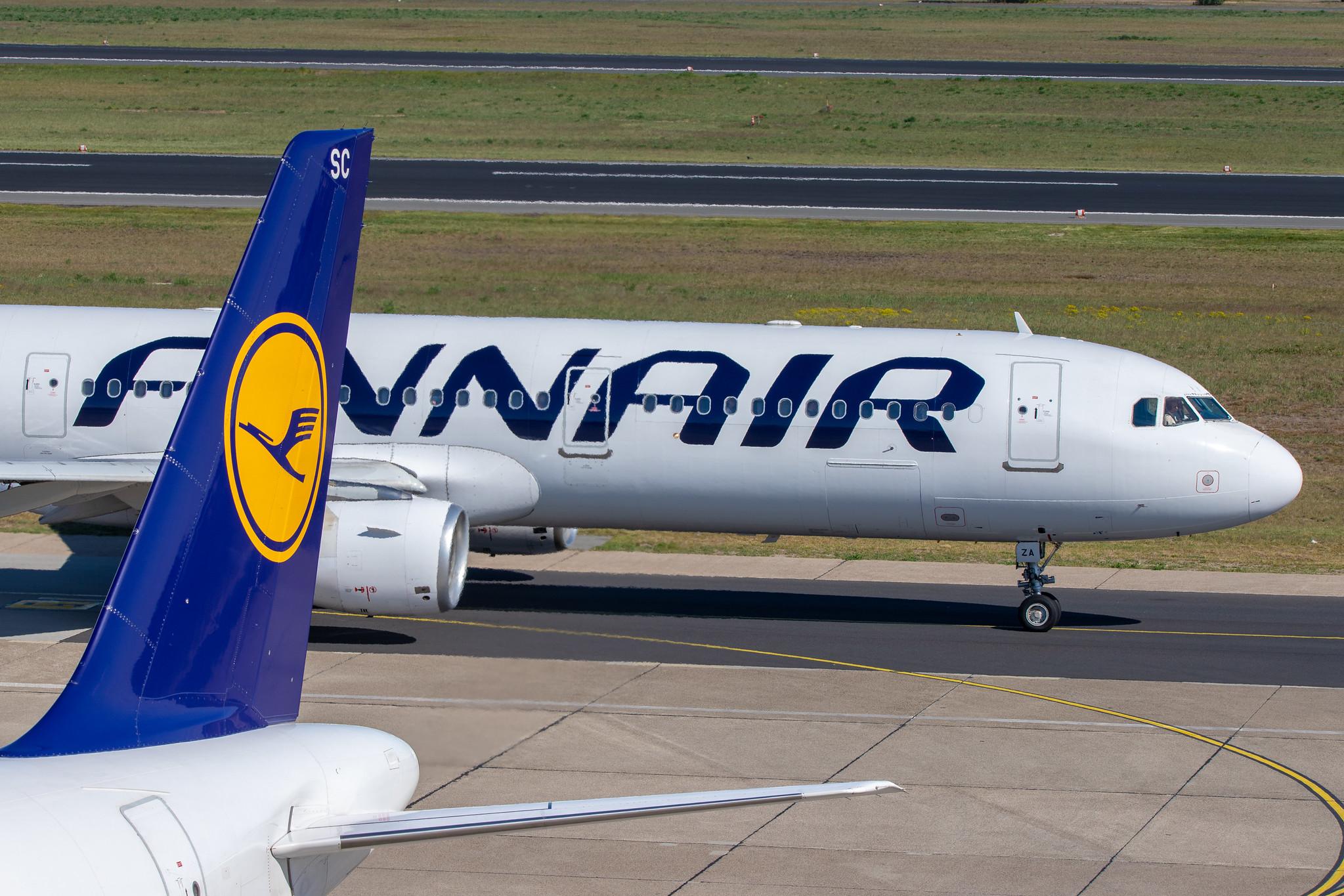 Flughafen Berlin Tegel (TXL): Finnair (AY / FIN) |  Airbus A321-211 A321 | OH-LZA | MSN 0941