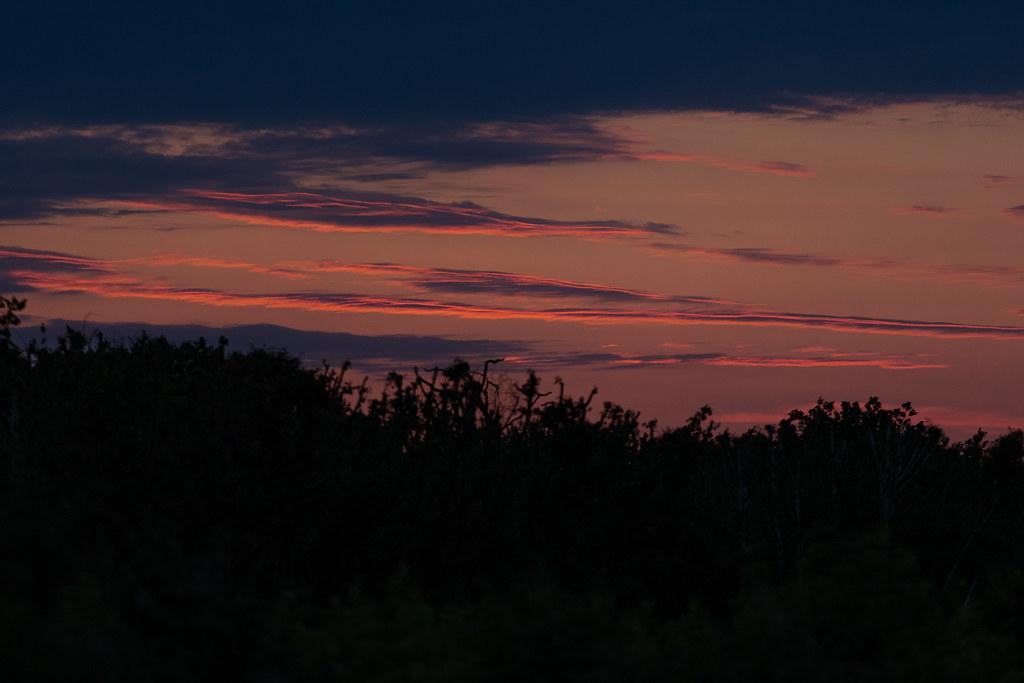 Hamburg Airport: Sonnenuntergang |