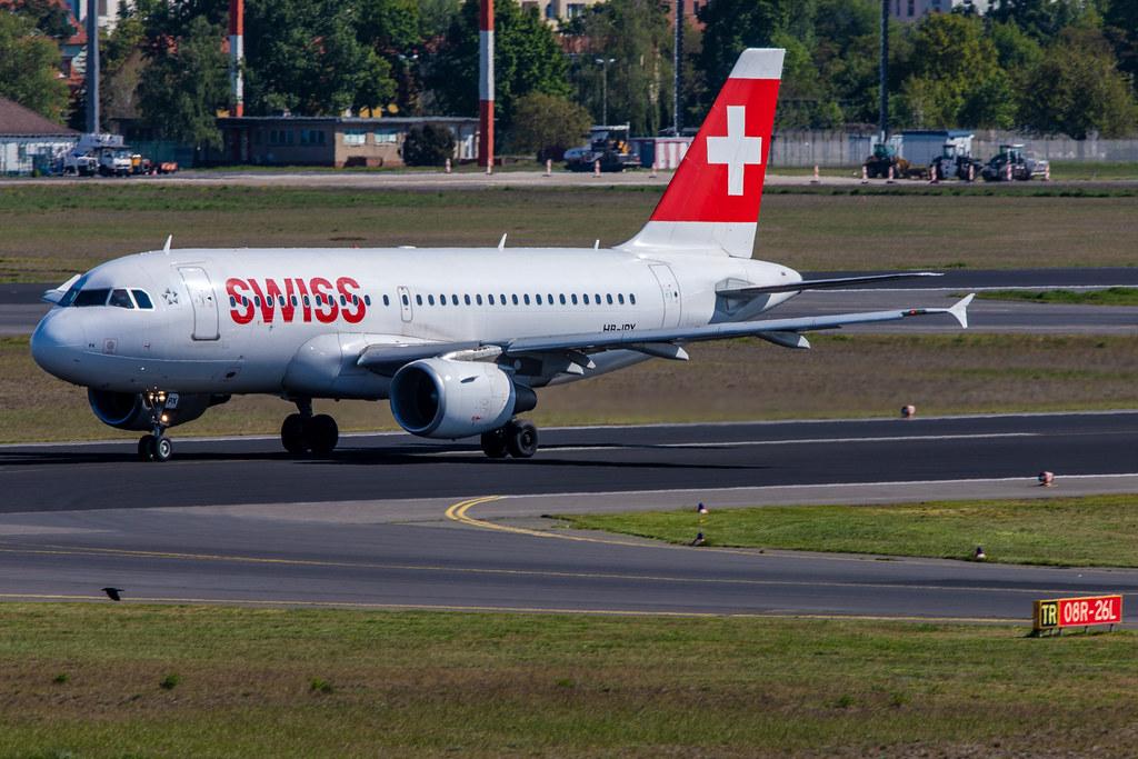 Flughafen Berlin Tegel (TXL): Swiss Airbus A319-112 A319 MSN 0612