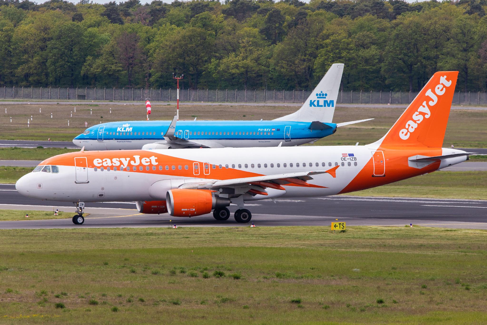 easyJet (U2 / EZY) | Operator: easyJet Europe |  Airbus A320-214 A320 | OE-IZB | MSN 4316