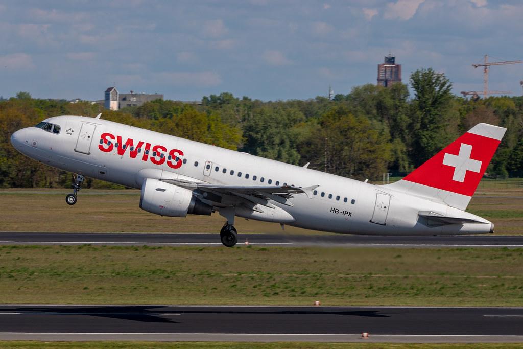 Flughafen Berlin Tegel (TXL): Swiss Airbus A319-112 A319 MSN 0612