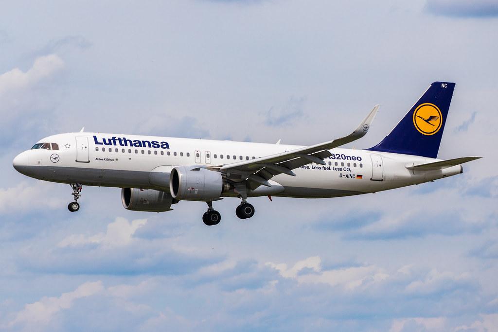 Hamburg Airport: Lufthansa (LH / DLH) | Livery: First to Fly A320neo | Airbus A320-271N A20N | D-AINC | MSN 6920