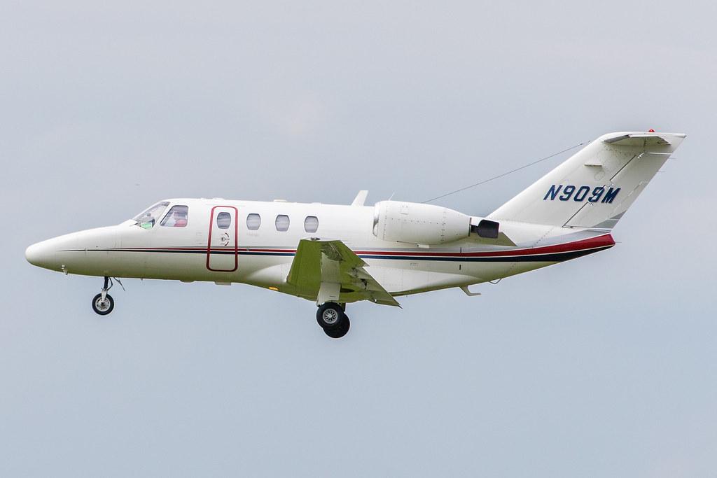 Hamburg Airport: Private Owner Cessna 525 CitationJet CJ1 C525 N909M MSN 525-0249