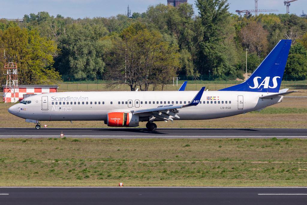 Flughafen Berlin Tegel (TXL): SAS Boeing 737-86N B738 LN-RGB MSN 38034