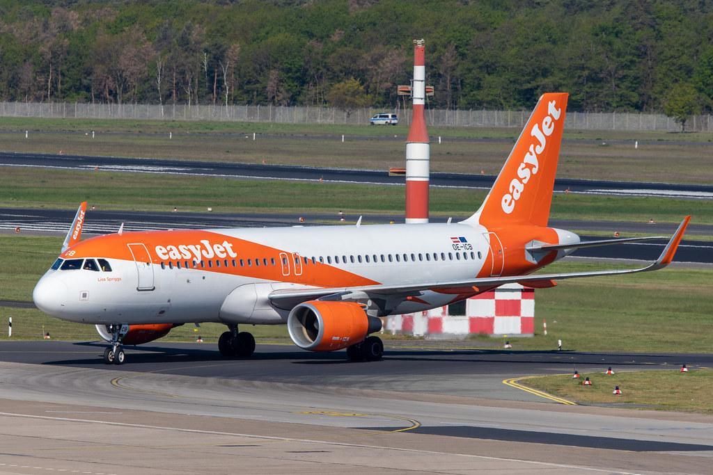 Flughafen Berlin Tegel (TXL): easyJet (U2 / EZY) | Operator: easyJet Europe |  Airbus A320-214 A320 | OE-ICB | MSN 6606