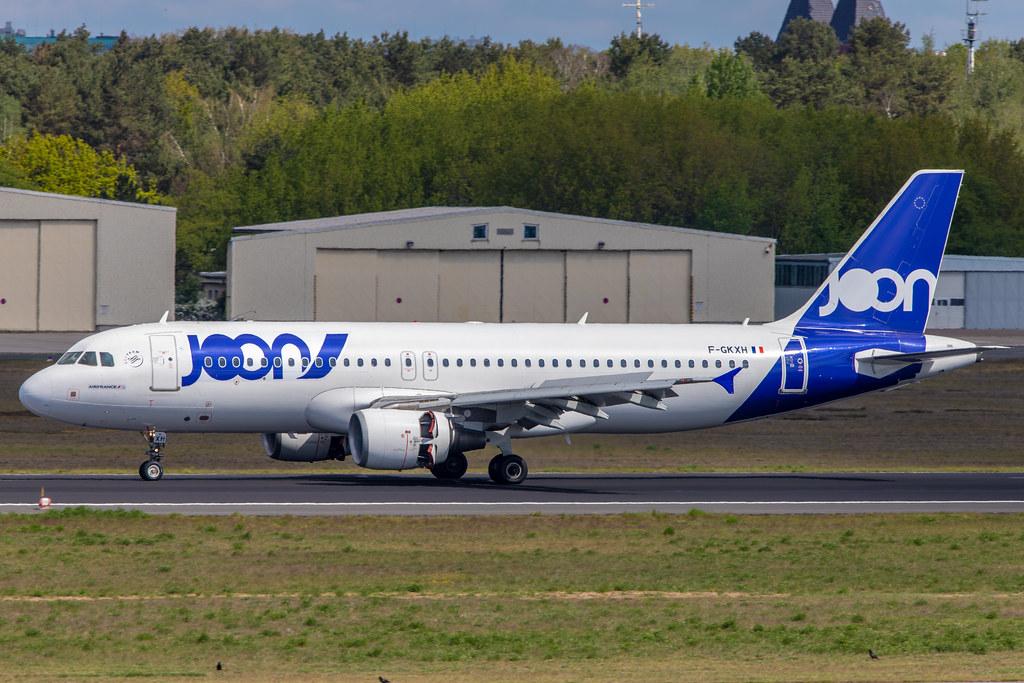 Flughafen Berlin Tegel (TXL): JOON Airbus A320-214 A320 F-GKXH MSN 1924