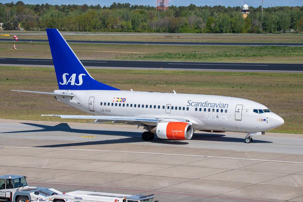 Flughafen Berlin Tegel (TXL): SAS Boeing 737-683 B736 LN-RGK MSN 28313
