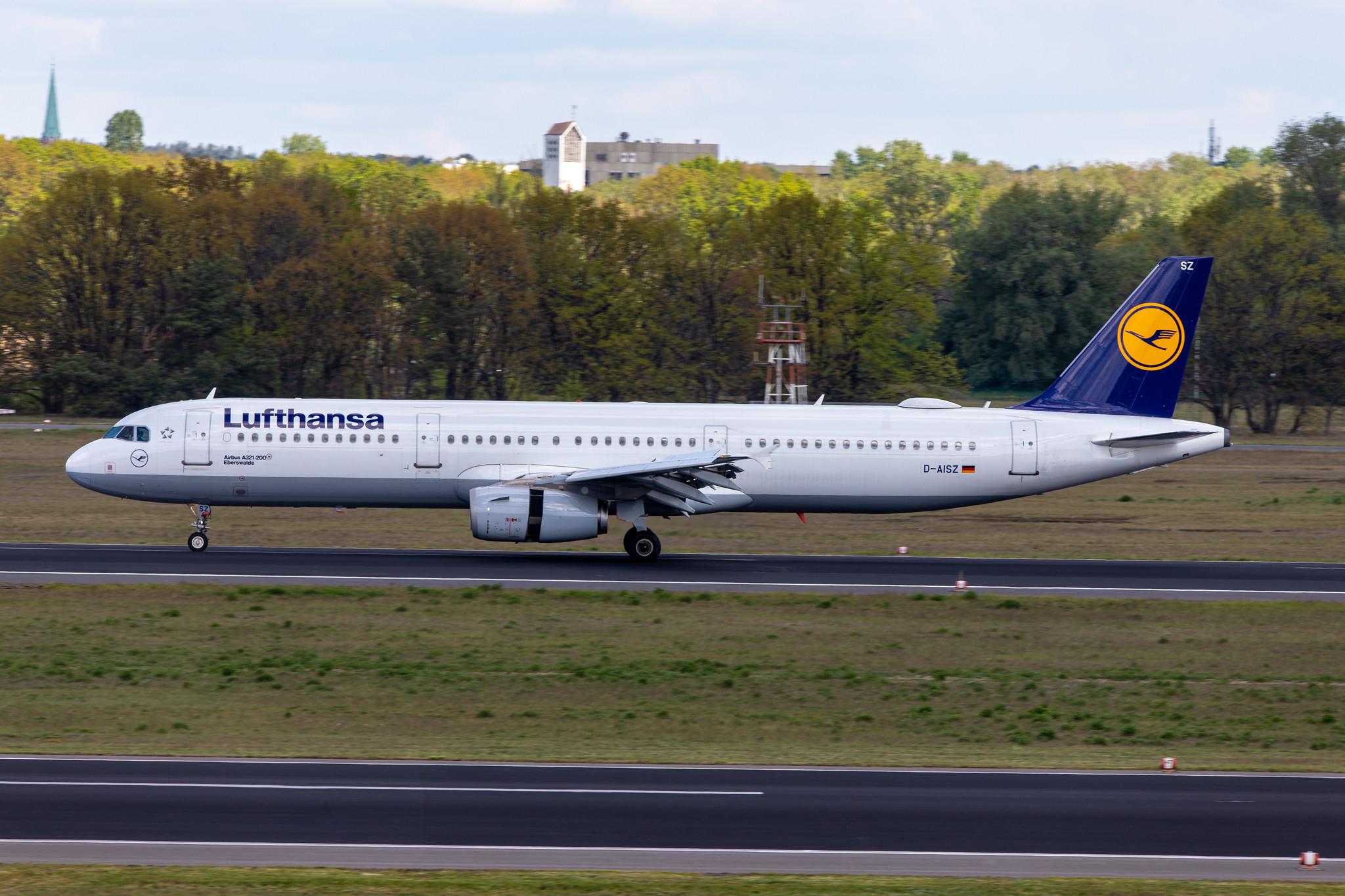 Flughafen Berlin Tegel (TXL): Lufthansa Airbus A321-131 A321 D-AISX MSN 4073