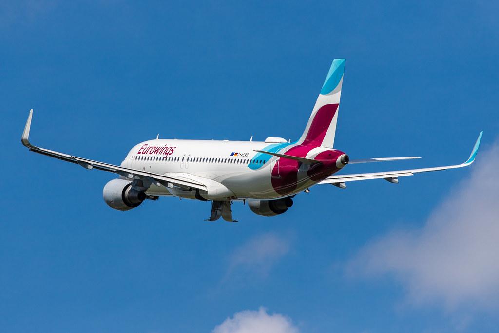 Hamburg Airport: Eurowings (EW / EWG) |  Airbus A320-214 A320 | D-AEWQ | MSN 7398