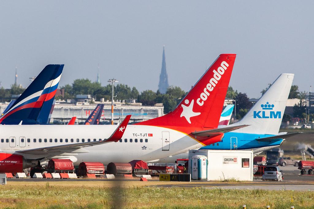 Hamburg Airport (HAM/EDDH): Corendon Airlines (XC / CAI) |  Boeing 737-8HC B738 | TC-TJT | MSN 36529