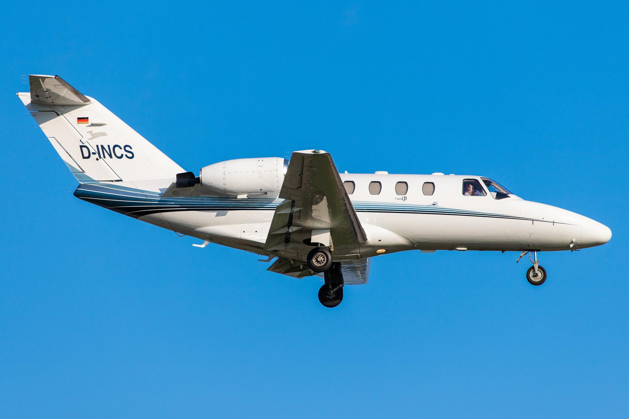 Hamburg Airport: JK JetKontor (/ JKH) |  Cessna 525 CitationJet CJ1 C525 | D-INCS | MSN 525-0466