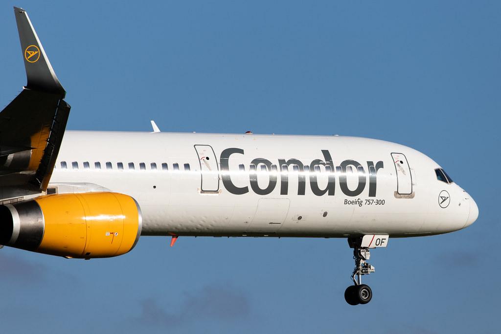 Hamburg Airport (HAM/EDDH): Condor (DE / CFG) |  Boeing 757-330 B753 | D-ABOF | MSN 29013