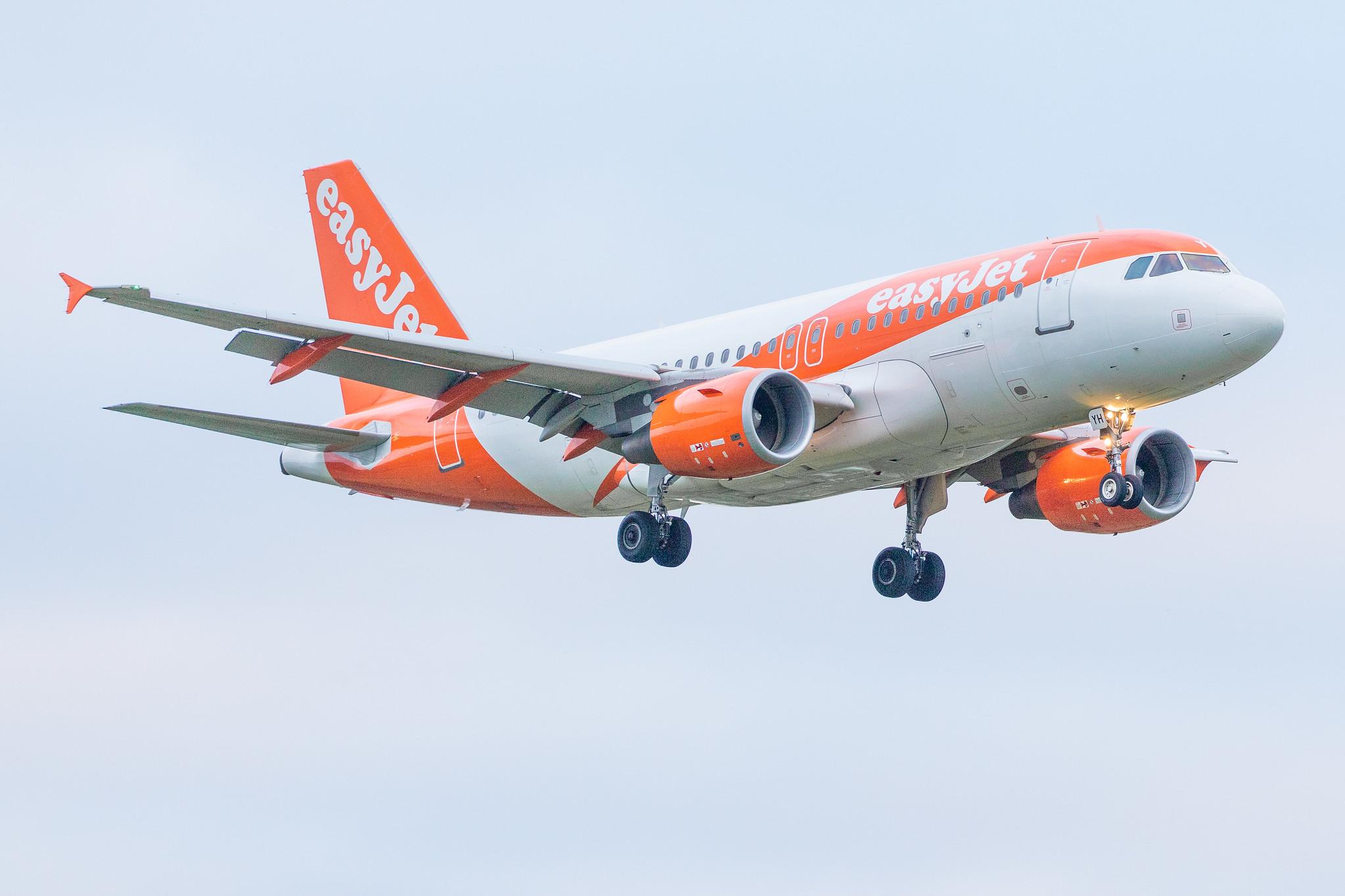 Hamburg Airport (HAM/EDDH): easyJet (U2 / EZY) | Operator: easyJet Switzerland |  Airbus A319-111 A319 | HB-JYH | MSN 4787