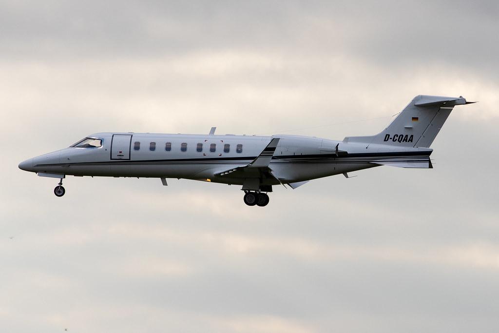 Hamburg Airport: Quick Air Jet Charter |  Learjet 45 LJ45 | D-CQAA | MSN 45-122