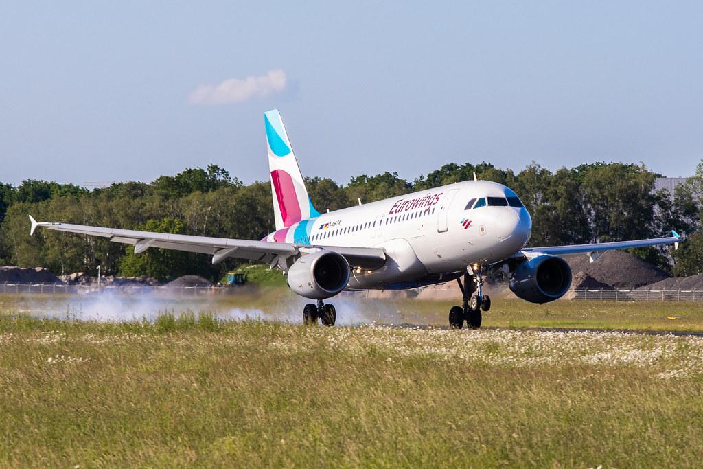 Hamburg Airport (HAM/EDDH): Eurowings (EW / EWG) | Operator: Germanwings |  Airbus A319-112 A319 | D-ASTX | MSN 3202