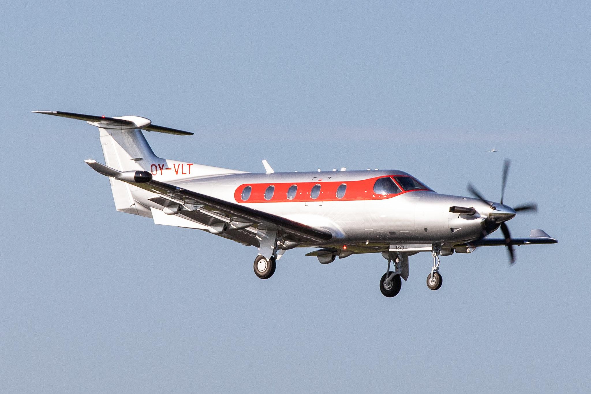 Hamburg Airport: Air Alsie (6I / MMD) |  Pilatus PC-12/47E PC12 | OY-VLT | MSN 1870