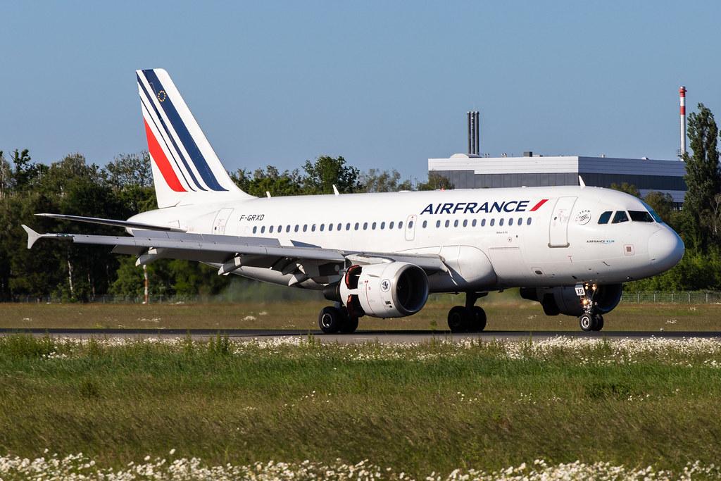Hamburg Airport (HAM/EDDH): Air France (AF / AFR) |  Airbus A319-111 A319 | F-GRXD | MSN 1699